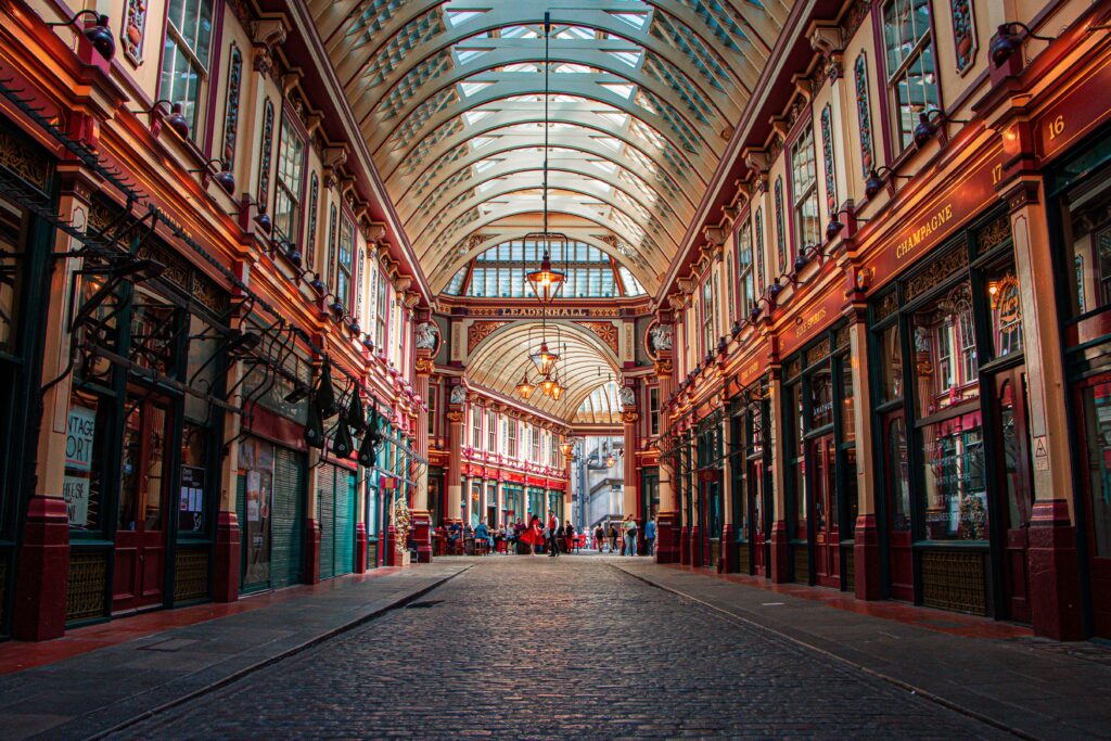 Harry Potter a Londra e Leadenhall Market